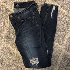 rue 21 ripped jeans